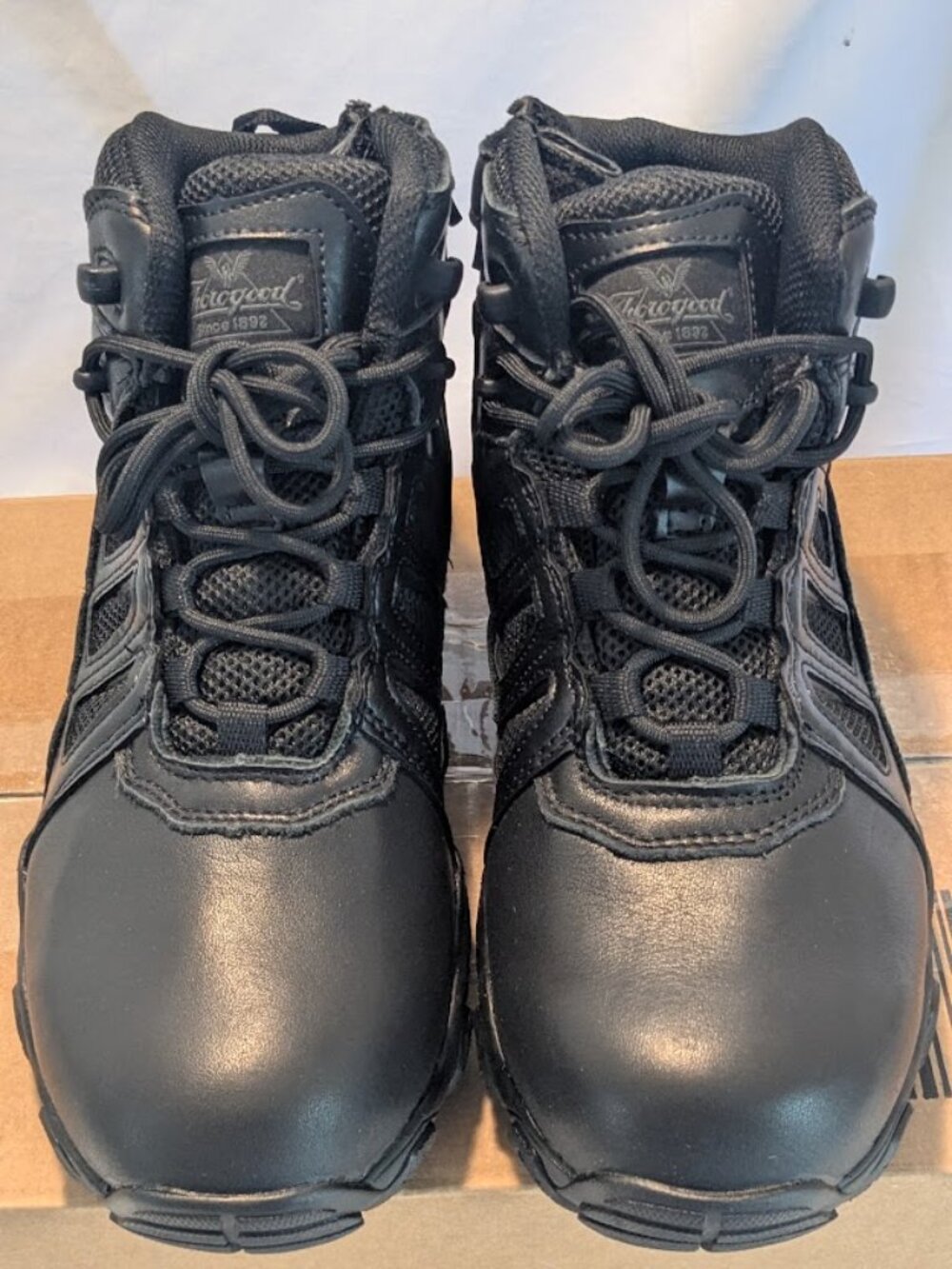 NEW Thorogood 6" Waterproof Side-Zip Work Boot 834-6385 MENS SIZE 7M